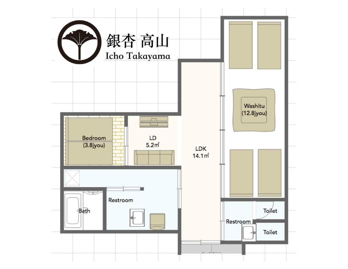 Icho Takayama Villa Takayama  Luaran gambar