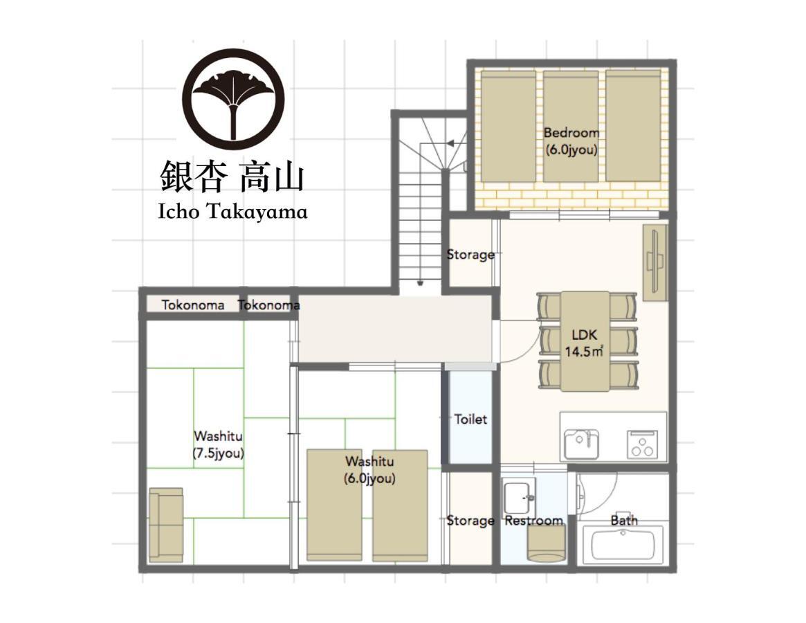 Icho Takayama Villa Takayama  Luaran gambar